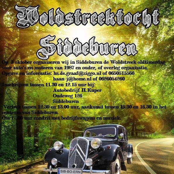 Woldstreektocht Siddeburen