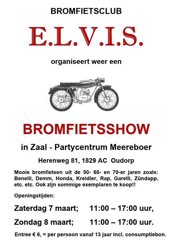 E.L.V.I.S. Bromfietsshow
