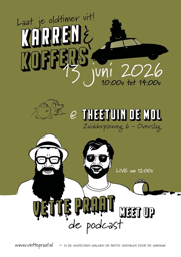 Karren & Koffers - Vette Praat de podcast Meet Up