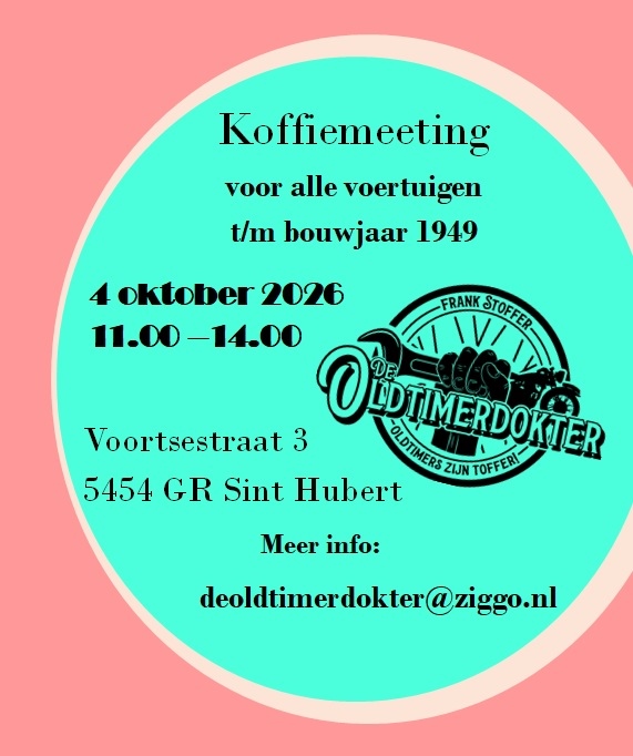 Pre 1950 koffiemeeting