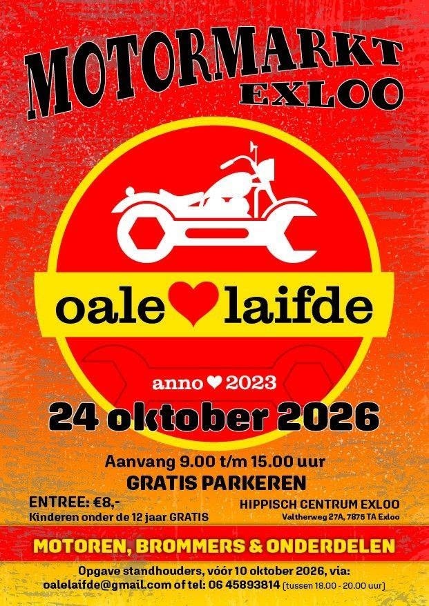 Oale Laifde motor- en bromfietsmarkt