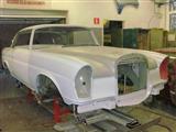 Restauratie Mercedes 220 SEb coupe (1964)