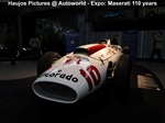 Autoworld expo: Maserati 110 years