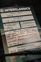 InterClassics Brussels -  14 november 2025