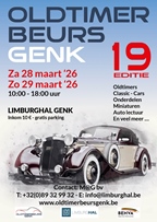 Oldtimerbeurs Genk (Limburghal) -  29 maart 2026