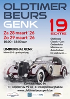 Oldtimerbeurs Genk -  29 maart 2026