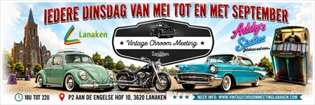 Vintage Chroom Meeting - Lanaken -  12 mei 2026