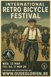 International Retro Bicycle Festival Axel - day 2 -  15 mei 2026