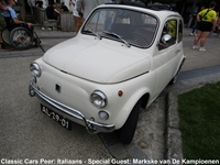 Classic Cars Peer: Italiaans - Special Guest: Markske van De Kampioenen -  27 augustus 2026
