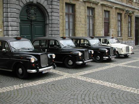 Oldtimer te huur: Austin London taxi