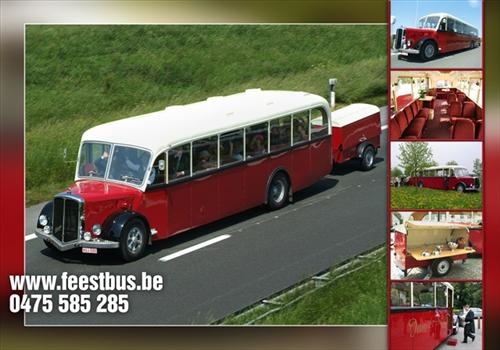 Berna/Saurer bordeau met salon
