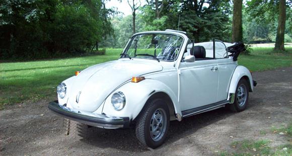 Oldtimer te huur: Volkswagen Kever Cabrio