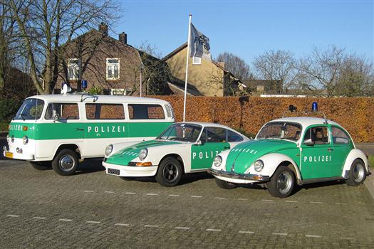 Oldtimer te huur: Volkswagen politieauto