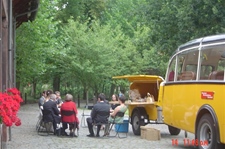 Berna/Saurer Gele postbus/alpenbus