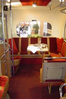 Berna/Saurer groen met salon