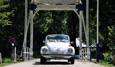 Volkswagen Kever wit (cabrio)