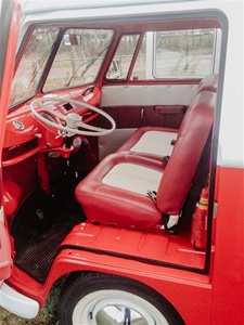 Volkswagen T1 bus rood
