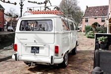Volkswagen T2 bus wit
