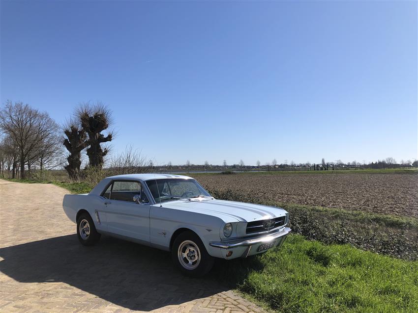 Oldtimer te huur: Ford Mustang Coupé