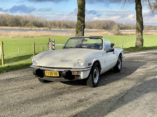 Triumph Spitfire cabrio wit (cabrio)