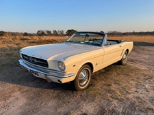 Ford Mustang convertible wit (cabrio)